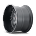 American Truxx Bomb AT154 Wheel – Black w/ Milled Spokes