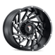American Truxx Web AT161 Wheel – Black Milled Spokes