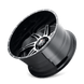 American Truxx Vortex AT162 Wheel – Black Machined Face