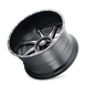 American Truxx Vortex AT162 Wheel – Black Milled Spokes