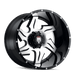 American Truxx Ninja AT163 Wheel – Black Machined Face