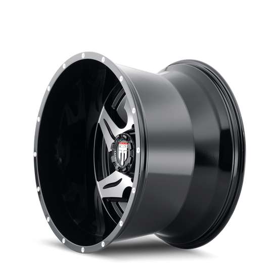 American Truxx Ninja AT163 Wheel – Black Machined Face