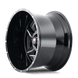 American Truxx Ninja AT163 Wheel – Black Milled Spokes