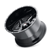 American Truxx Ninja AT163 Wheel – Black Milled Spokes