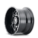 American Truxx Warrior AT165 Wheel – Black Machined Face
