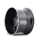 American Truxx Spyder AT183 Wheel – Black Milled Spokes