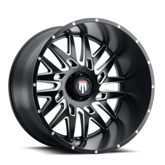American Truxx DNA AT184 Wheel – Black Milled Spokes