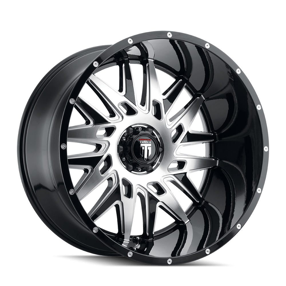 American Truxx DNA AT184 Wheel – Black Machined