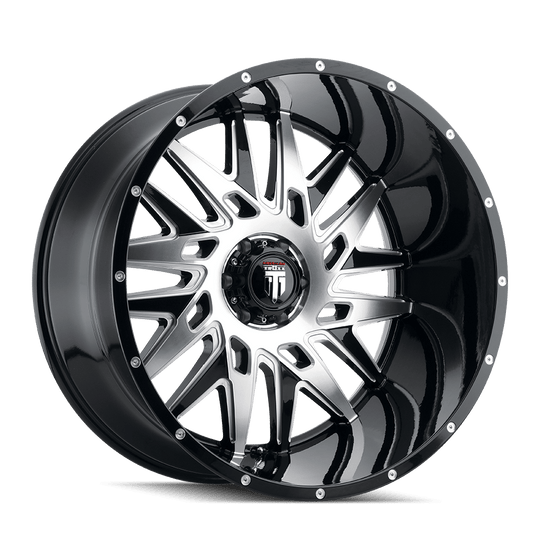 American Truxx DNA AT184 Wheel – Black Machined