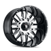 American Truxx DNA AT184 Wheel – Black Machined