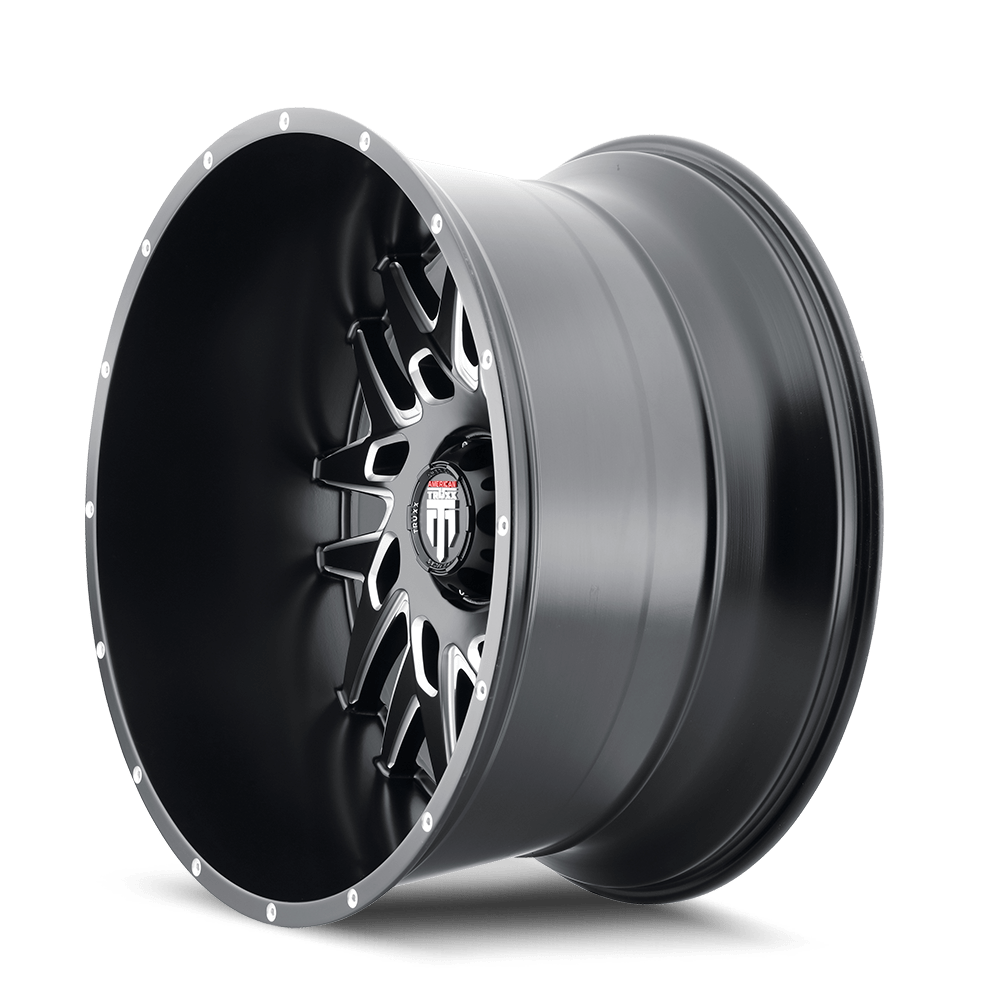 American Truxx DNA AT184 Wheel – Black Milled Spokes