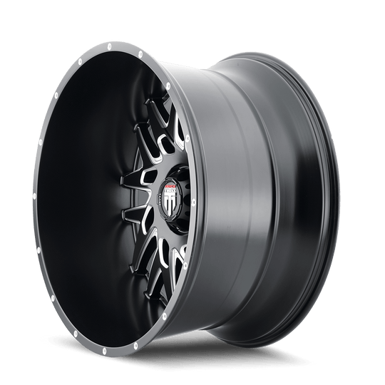American Truxx DNA AT184 Wheel – Black Milled Spokes