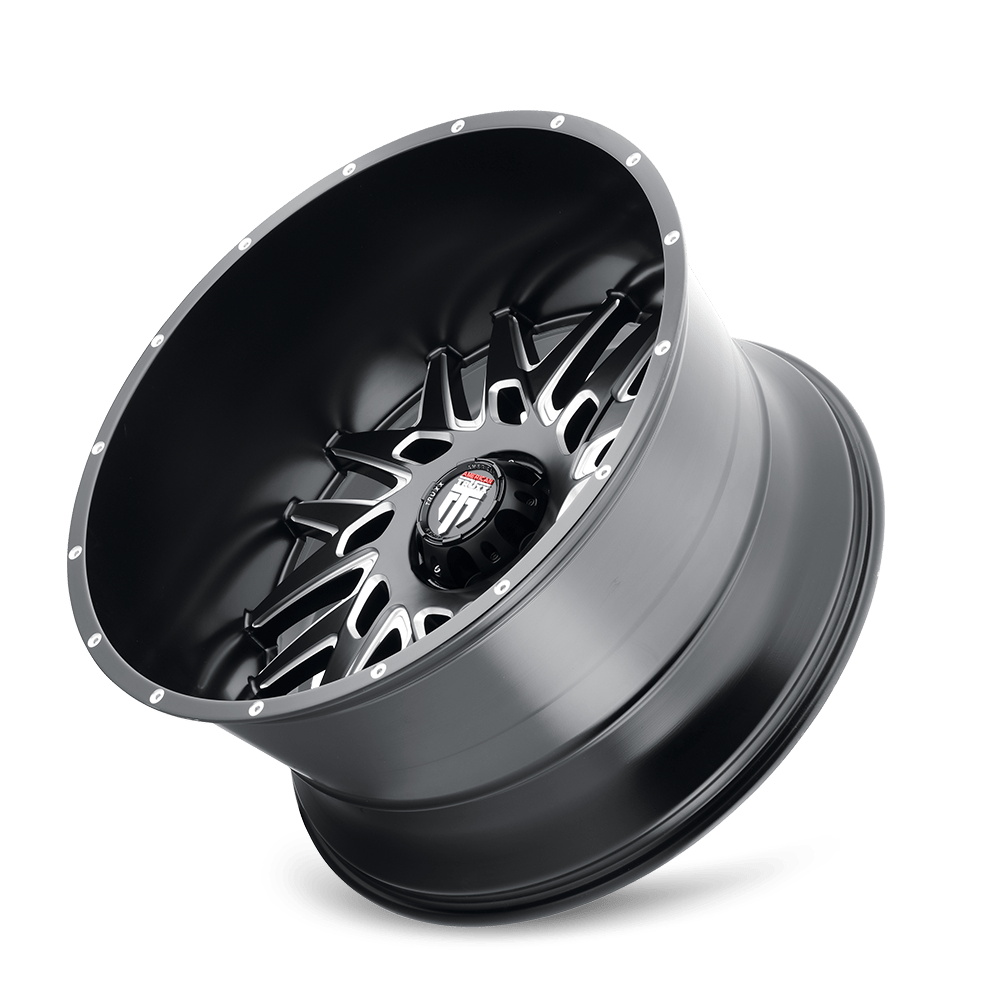 American Truxx DNA AT184 Wheel – Black Milled Spokes