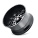 American Truxx DNA AT184 Wheel – Black Milled Spokes