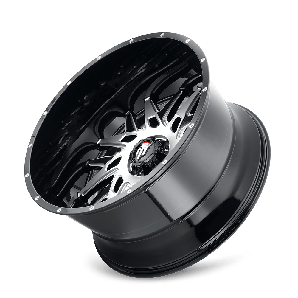 American Truxx DNA AT184 Wheel – Black Machined
