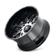 American Truxx DNA AT184 Wheel – Black Machined