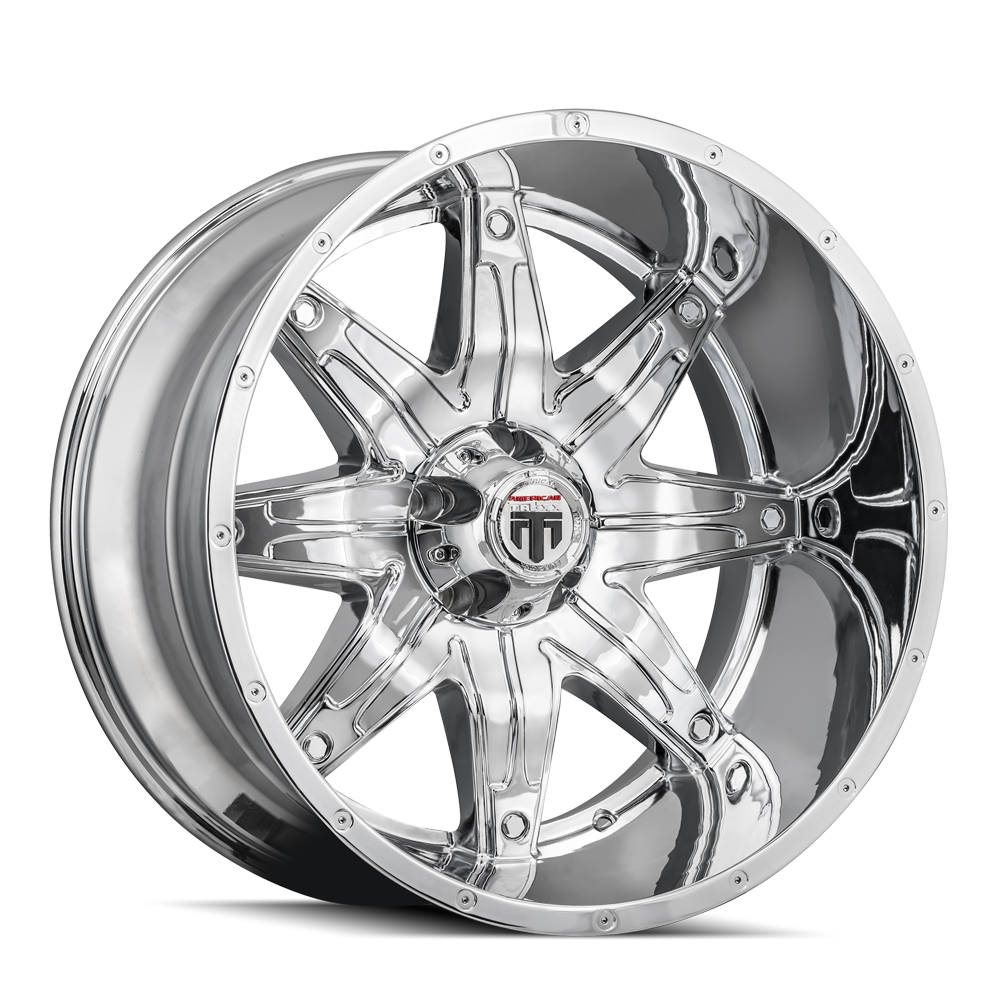 American Truxx Lonestar AT185 Wheel – Chrome