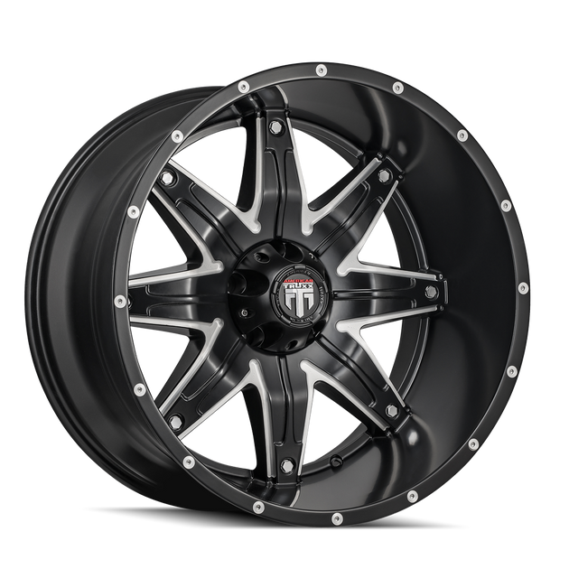 American Truxx Lonestar AT185 Wheel – Black Milled Spokes