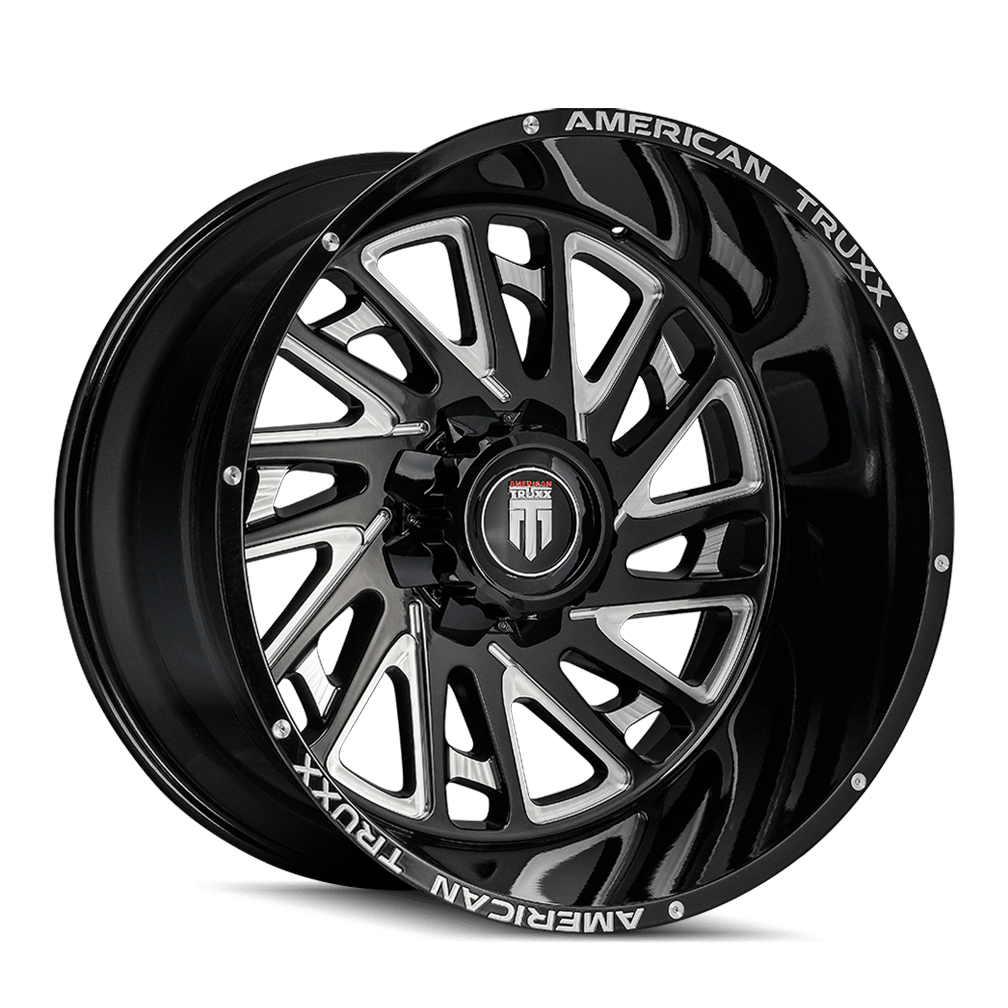American Truxx Blade AT1905 Wheel – Matte Black Milled