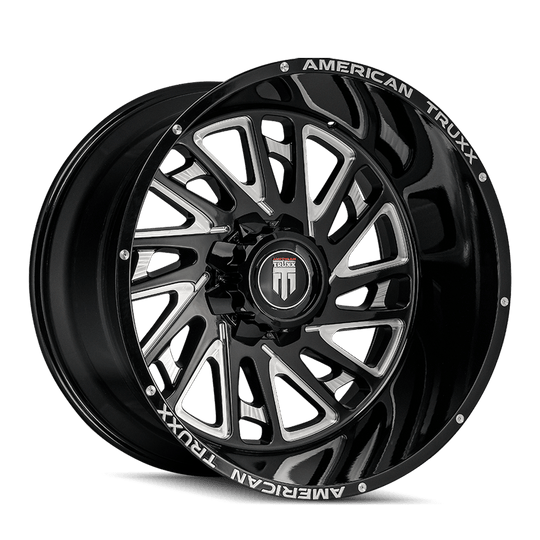 American Truxx Blade AT1905 Wheel – Matte Black Milled
