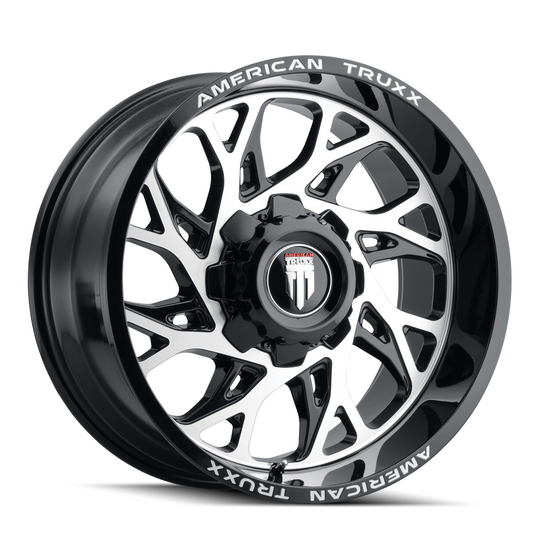 American Truxx Destiny AT1913 Wheel – Black w/ Machined Face