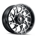 American Truxx Destiny AT1913 Wheel – Black w/ Machined Face