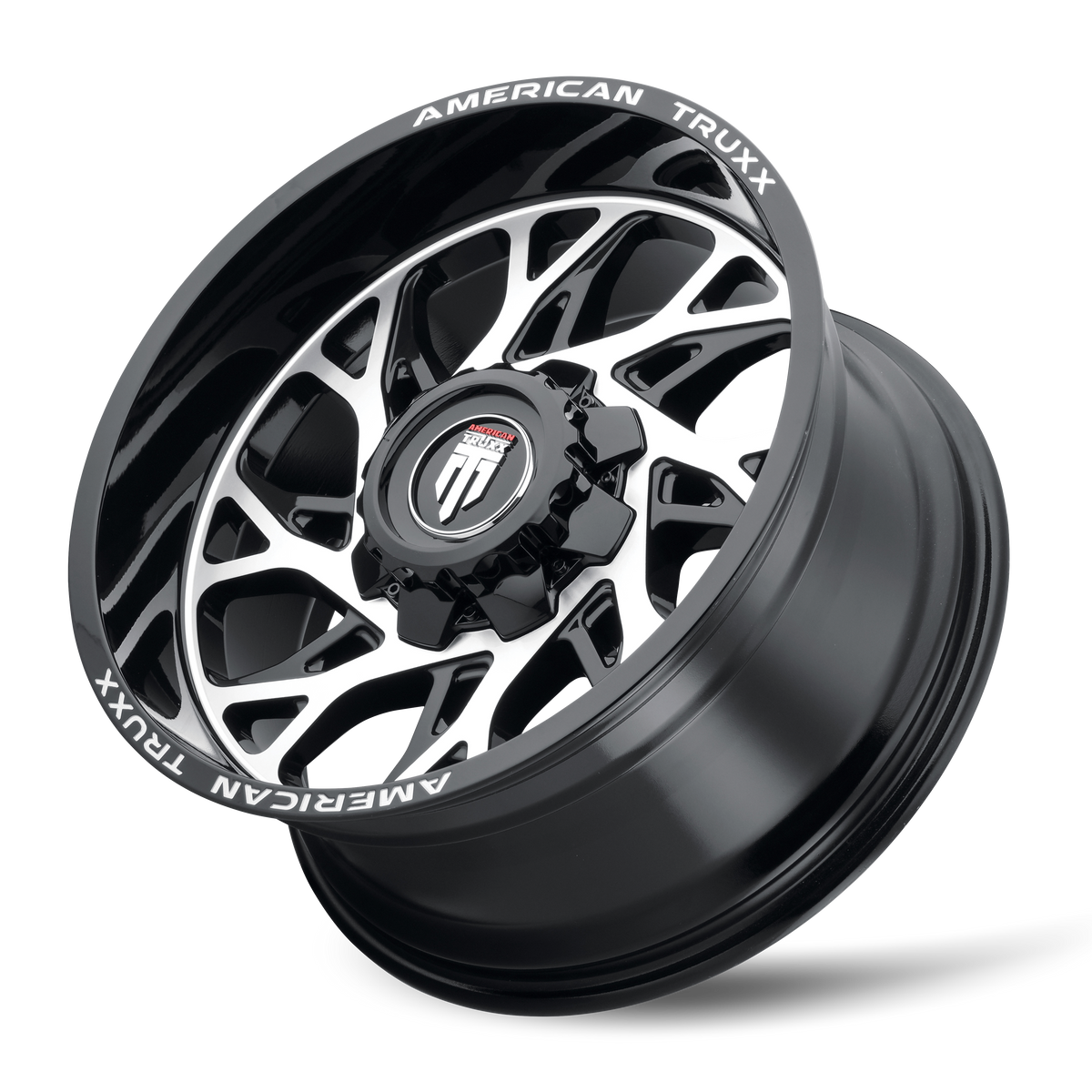 American Truxx Destiny AT1913 Wheel – Black w/ Machined Face