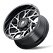 American Truxx Destiny AT1913 Wheel – Black w/ Machined Face