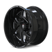 American Truxx Euphoria AT1914 Wheel – Black w/ Milled Spokes