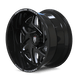 American Truxx Euphoria AT1914 Wheel – Black w/ Milled Spokes