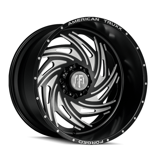 American Truxx Twisted ATF1911 Wheel – Matte Black