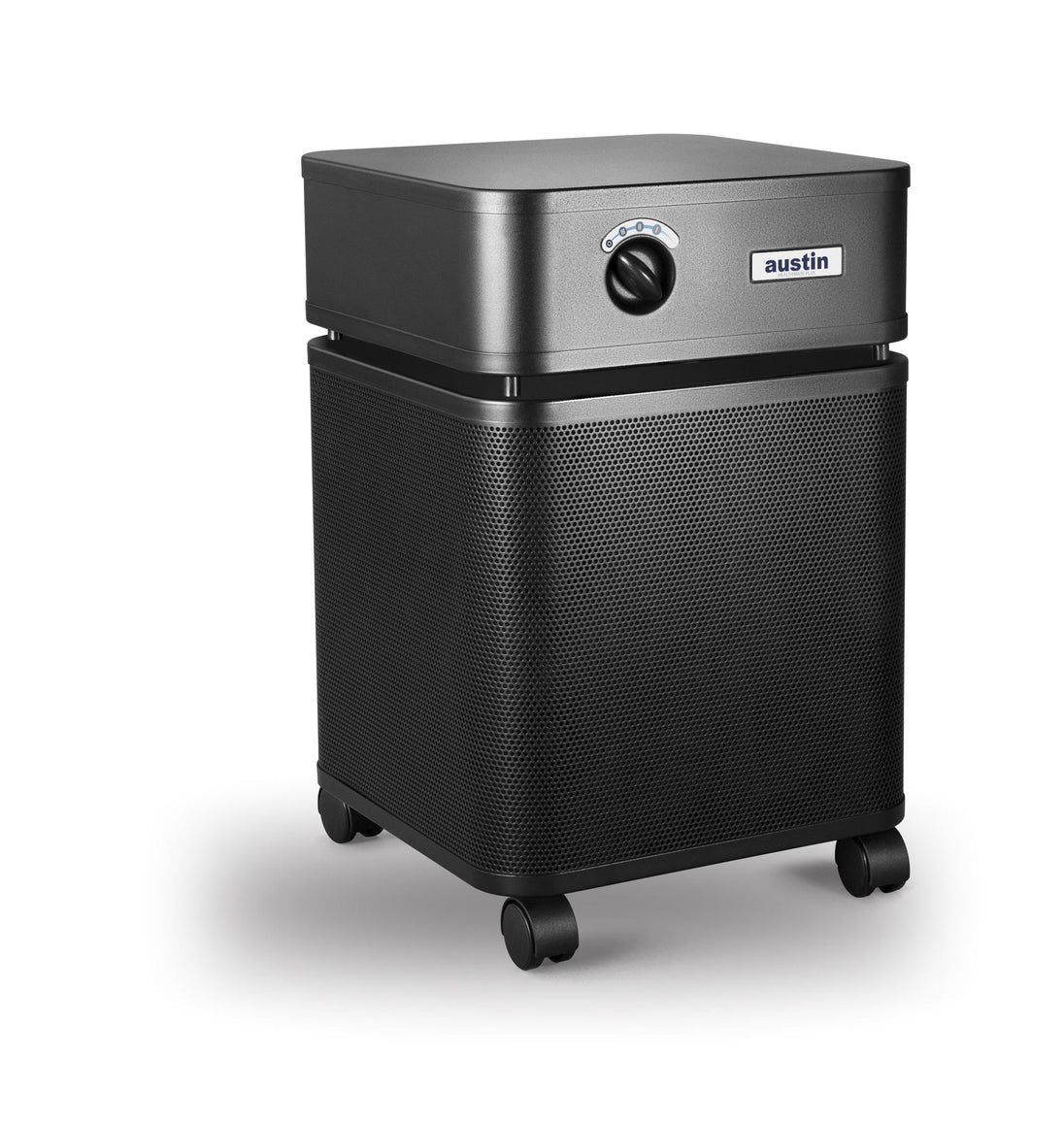 Austin Air HealthMate Plus in Black, right angle