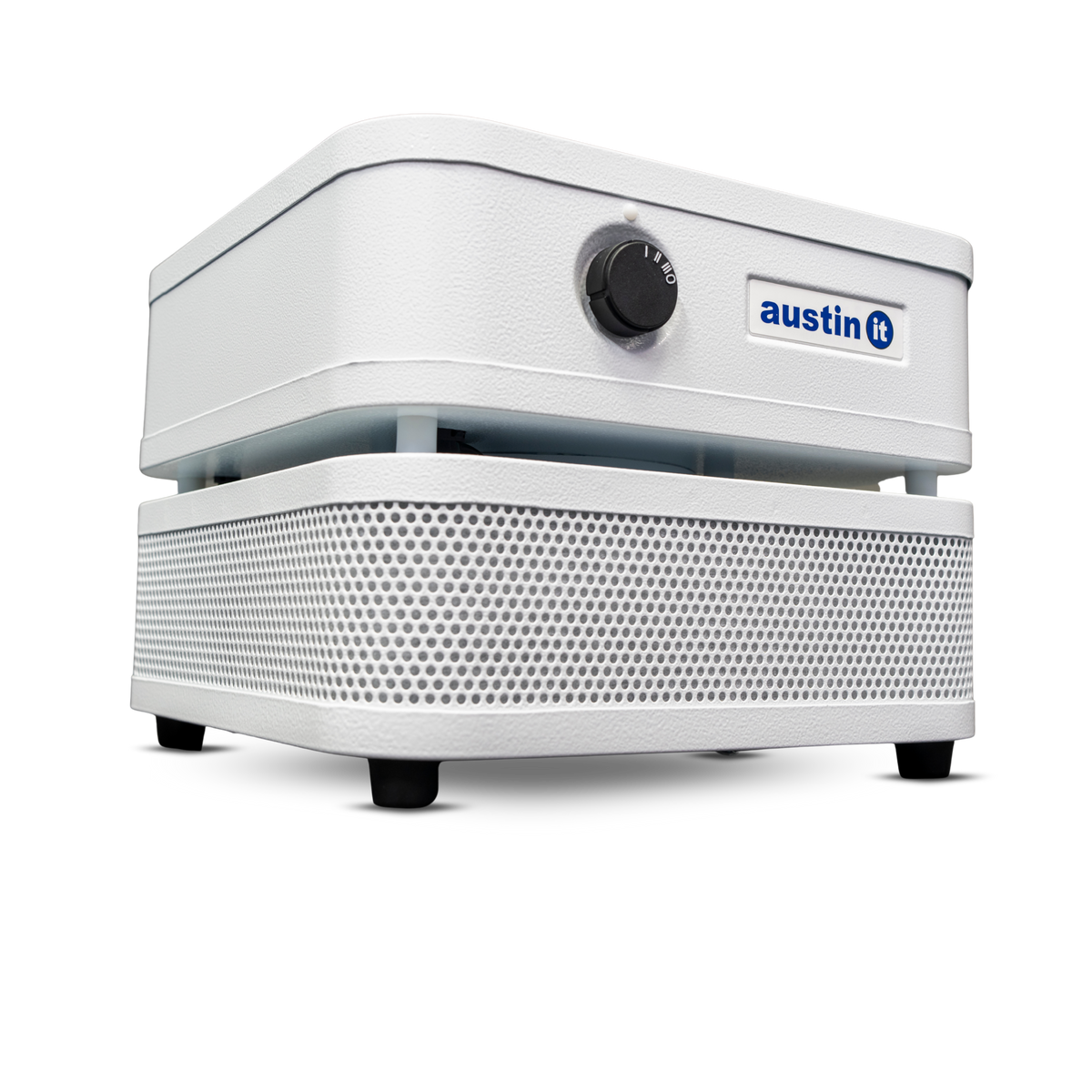 Austin Air it personal air purifier, right angle