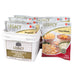 Legacy Food Storage 32 Serving Gluten Free 72 hour kit contents with meal pouches displayed