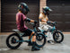 Two children with Himiway C1 kids e-bikes