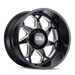 Cali Off-Road Sevenfold 9111 Wheel – Gloss Black/Milled