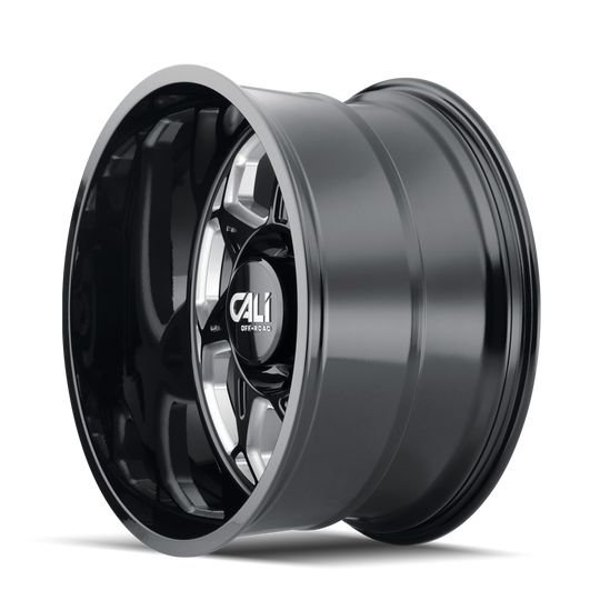 Cali Off-Road Sevenfold 9111 Wheel – Gloss Black/Milled