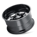 Cali Off-Road Sevenfold 9111 Wheel – Gloss Black/Milled