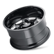 Cali Off-Road Sevenfold 9111 Wheel – Gloss Black/Milled
