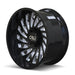 Cali Off-Road Switchback 9108 Wheel – Gloss Black/Milled