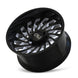 Cali Off-Road Switchback 9108 Wheel – Gloss Black/Milled