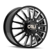 Cali Off-Road Summit 9110D Wheel – Gloss Black w/ Milled Spokes