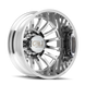 Cali Off-Road Summit 9110D Wheel – Polished/Milled