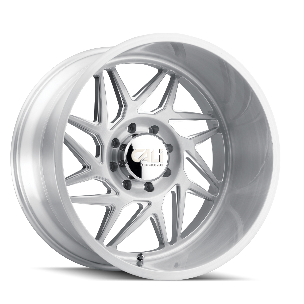 Cali Off-Road Gemini 9112 Wheel – Brushed & Clear Coated