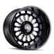 Cali Off-Road Paradox 9113 Wheel – Gloss Black w/ Milled Spokes
