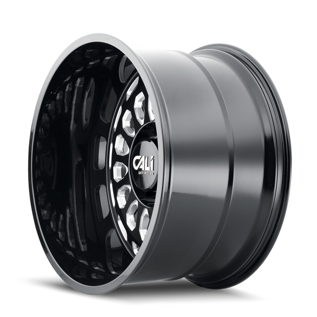 Cali Off-Road Paradox 9113 Wheel – Gloss Black w/ Milled Spokes
