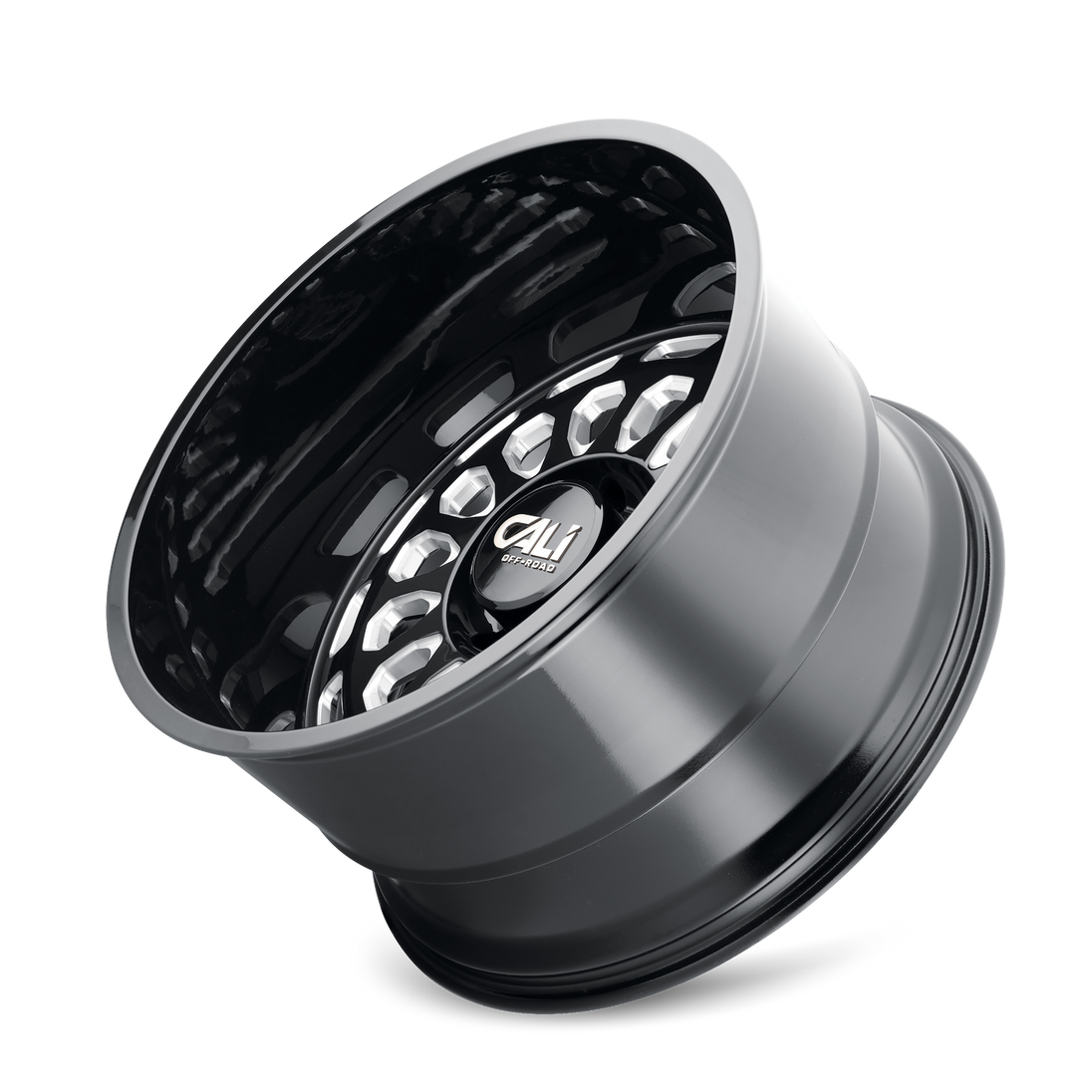 Cali Off-Road Paradox 9113 Wheel – Gloss Black w/ Milled Spokes