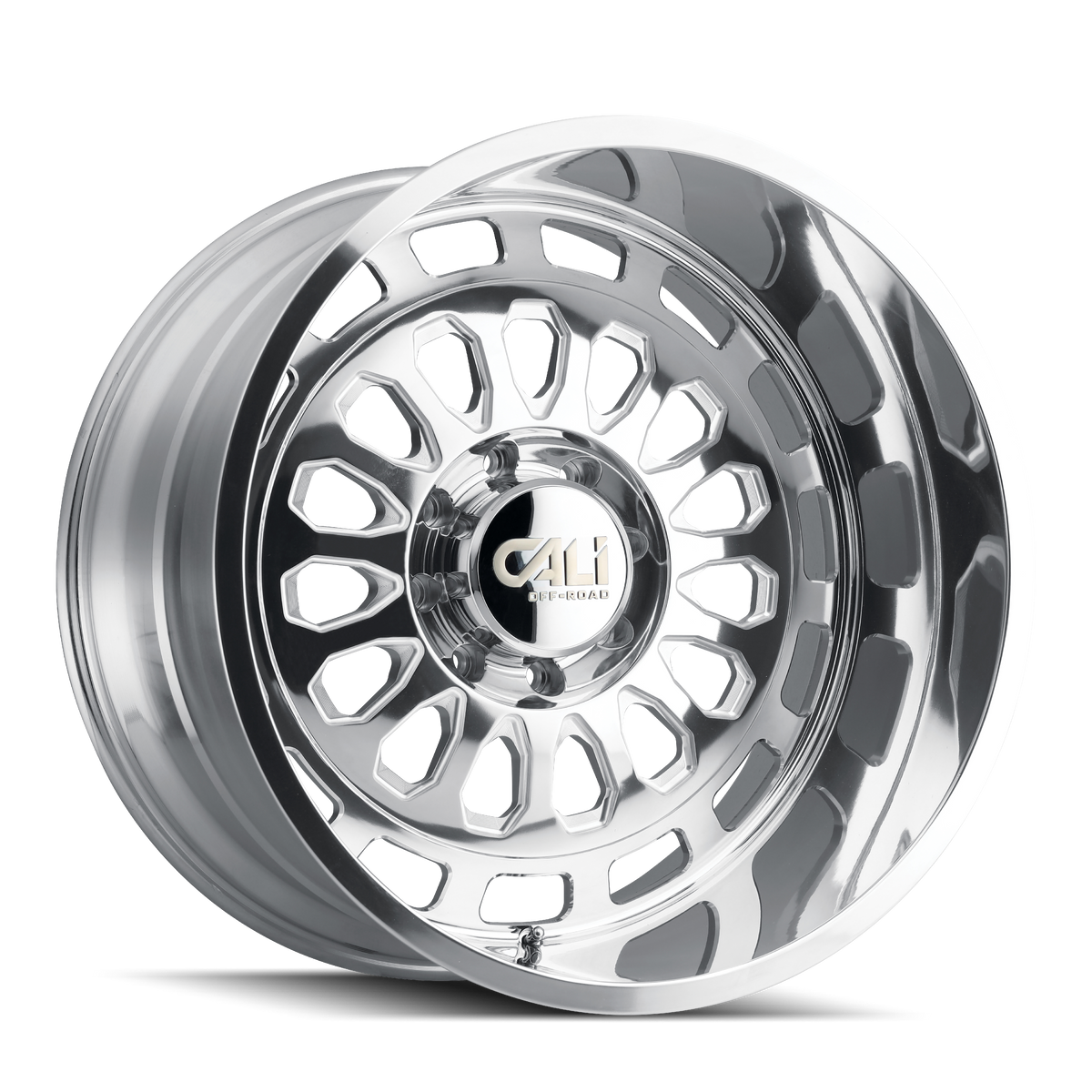 Cali Off-Road Paradox 9113 Wheel – Polished w/ Milled Spokes