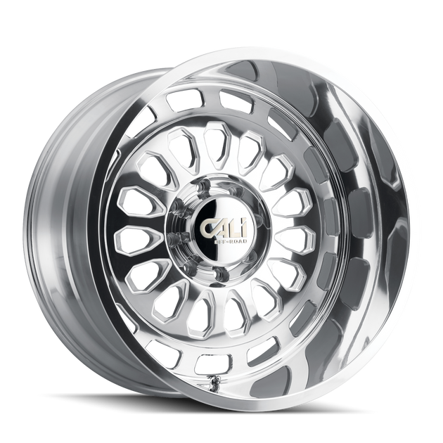 Cali Off-Road Paradox 9113 Wheel – Polished w/ Milled Spokes