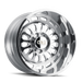 Cali Off-Road Paradox 9113 Wheel – Polished w/ Milled Spokes